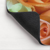 パステル調のバラマウスパッド マウスパッド (コーナー)