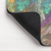 パステル調のファンタジーのmousepad マウスパッド (コーナー)