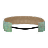 パステル調のペイズリーのヘッドバンド! アスレチックヘッドバンド (裏面)