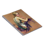 パステル調のポートレート ノートブック (右側)