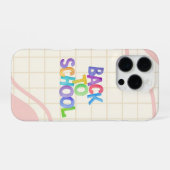 パステル調のミニマルスマホケース iPhoneケース (裏面横)