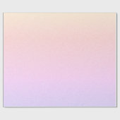 パステル調の勾配 ラッピングペーパー (フラット)