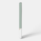 パステル調の可愛い花の水彩画 3枚の写真と名前 SAMSUNG GALAXYケース (左側面)