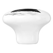 パステル調の大理石のプリントのデザイン セラミックノブ (側面)