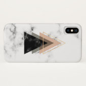 パステル調の大理石のプリントのデザイン Case-Mate iPhoneケース (裏面(横))