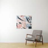 パステル調の抽象的概念 タペストリー (インサイチュ(横))