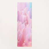 パステル調の故障 ヨガマット (正面)
