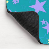 パステル調の星のマウスパッド マウスパッド (コーナー)