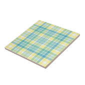 パステル調の格子縞 タイル (側面)