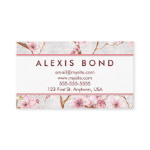 パステル調の桜のデザイン