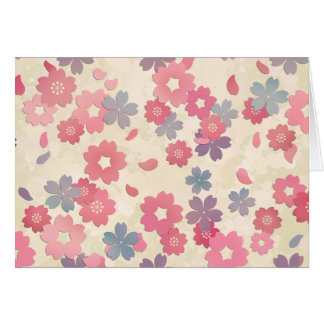 パステル調の桜の桜