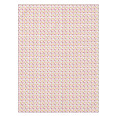 パステル調の水彩画のプールの浮遊物パターン テーブルクロス (正面)