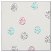 パステル調の水玉模様の生地 ファブリック (見本)