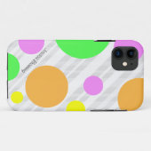 パステル調の水玉模様: iPhone 5 Case-Mate iPhoneケース (裏面(横))