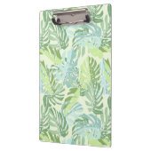 パステル調の熱帯シュロの葉 クリップボード (左)