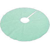 パステル調の真新しい緑の粋な色 ブラッシュドポリエステルツリースカート (アングル)