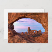 パステル調の眺め ポストカード (正面/裏面)