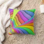 パステル調の砂の芸術のフラクタルの装飾用クッション クッション (ブランケット)