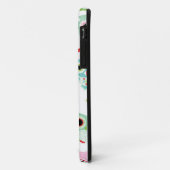 パステル調の粉色のフクロウの背景 Case-Mate iPhoneケース (裏面/左)