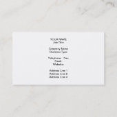 パステル調の縞 名刺 (裏面)