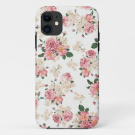 パステル調の花のiPhone 5/5Sの箱 iPhone 11 ケース