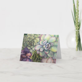 パステル調の花びら カード