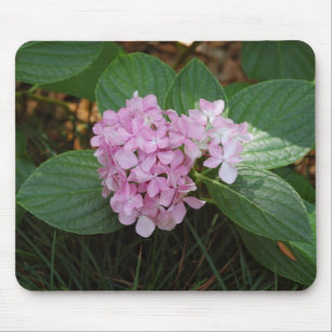 パステル調の花びら マウスパッド