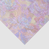 パステル調の葉によって大理石模様をつけられるプリントのティッシュペーパー 薄葉紙 (詳細)