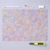 パステル調の葉によって大理石模様をつけられるプリントのティッシュペーパー 薄葉紙 (クラフト)