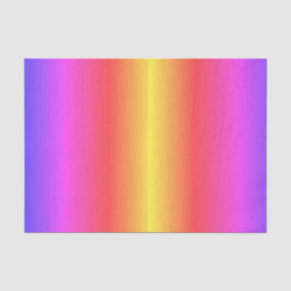 パステル調の虹のティッシュペーパー 薄葉紙