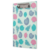 パステル調の貝殻パターン1 クリップボード (左)