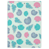 パステル調の貝殻パターン1 クリップボード (裏面)