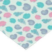 パステル調の貝殻パターン1 テーブルクロス (アングル)