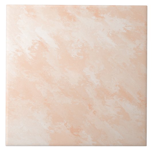 パステル調ピンクの大理石模様をつけられたプリントのタイル6x6 タイル (正面)