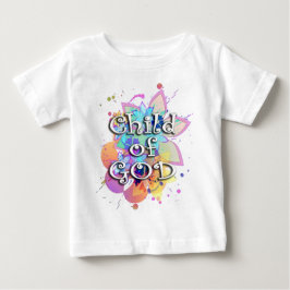 パステル調神の子供 ベビーTシャツ