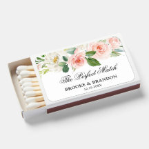 パステル赤面かわいらしピンクフローラボタニカル結婚ズ