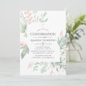 パステル赤面グリーナリー確認 招待状 (スタンド正面)