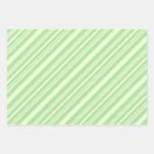 パステル赤面ピンクベビーブルーラベンダーグリーンイースター ラッピングペーパーシート (正面3)