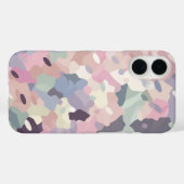 パステル迷彩柄パターン Case-Mate iPhoneケース (裏面 (横))
