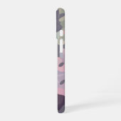 パステル迷彩柄パターン iPhone 16ケース (左側面)