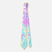 パステル迷彩柄 ネクタイ (正面)