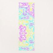 パステル迷彩柄 ヨガマット (正面)