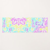 パステル迷彩柄 ヨガマット (正面(横))