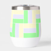 パステル長方形パターン白い破線 (正面)