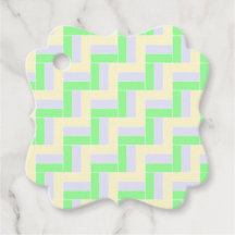 パステル長方形パターン白い破線