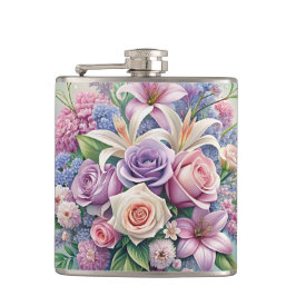 パステル開花サーマルタンブラー フラスク