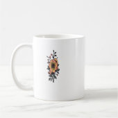 パステル開花シール コーヒーマグカップ (左)