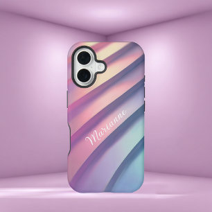 パステル階段カスタマイズ iPhone 16ケース