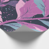 パステル離れの背景（暗） ラッピングペーパー (角)