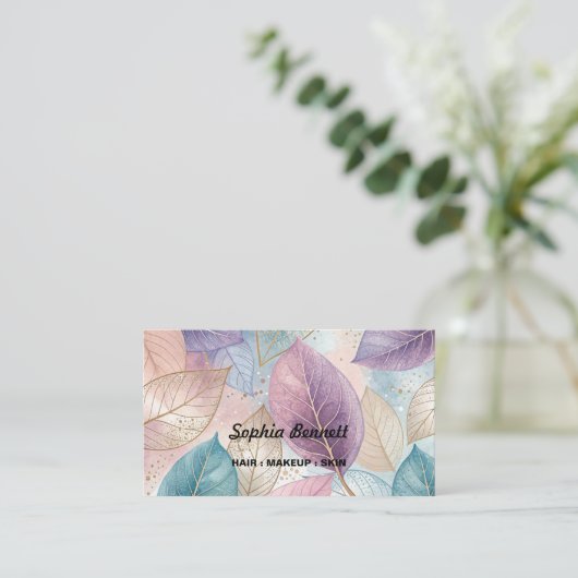 パステル離れ 名刺 (スタンド正面)